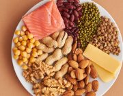 Healthy high-protein food