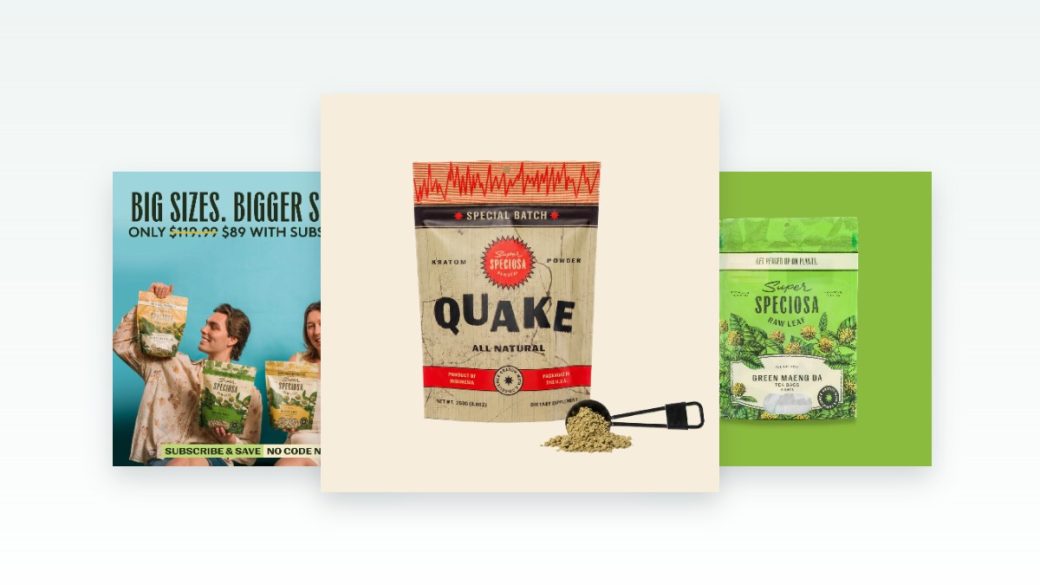 Super Speciosa kratom products