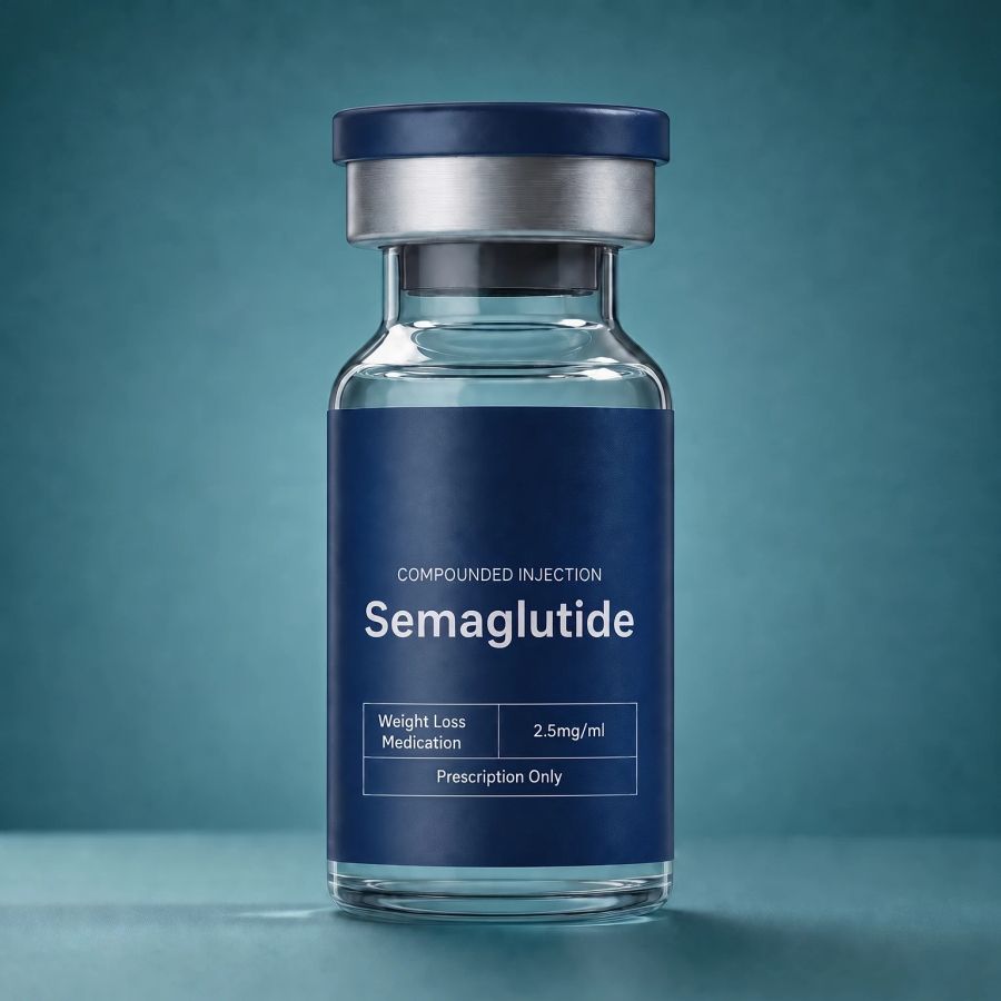 Yucca Semaglutide+ compounded injection vial